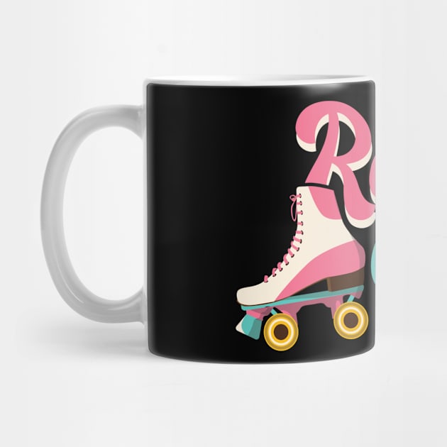 Roller Girl - Roller Skating - Skater by Peco-Designs